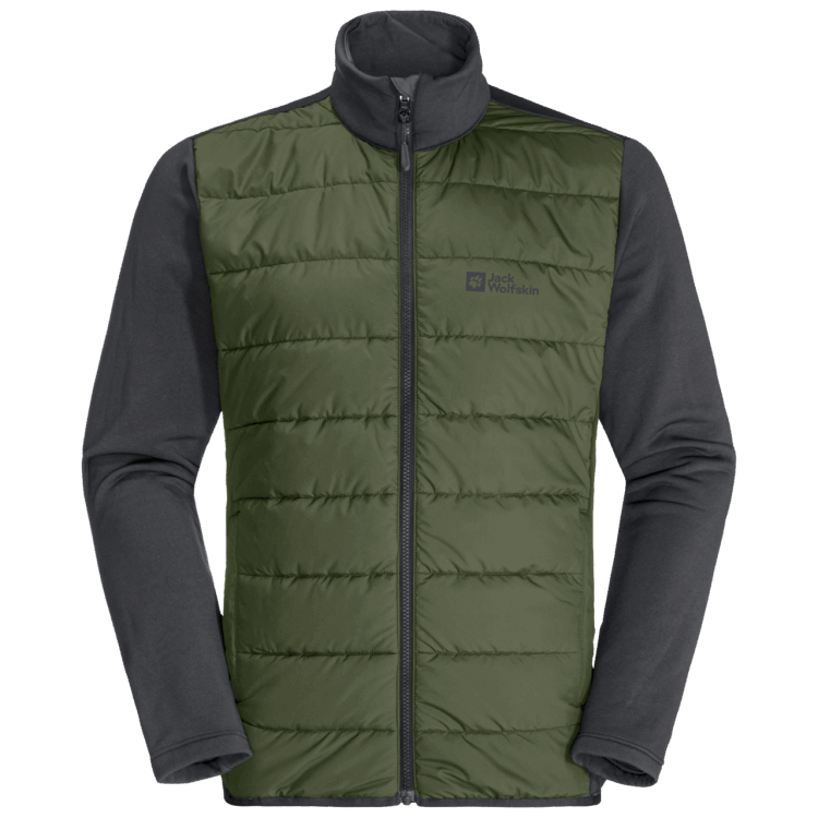 Origins Brand Jack Wolfskin Men's Glaabach 3In1 Jacket Greenwood