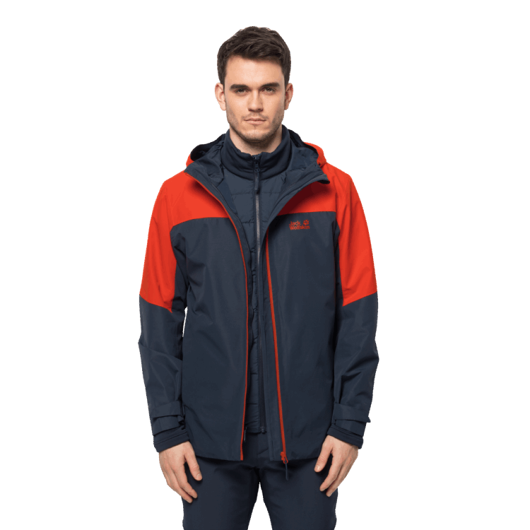 Brand Wild Brier Brand Jack Wolfskin Men's Glaabach 3In1 Jacket