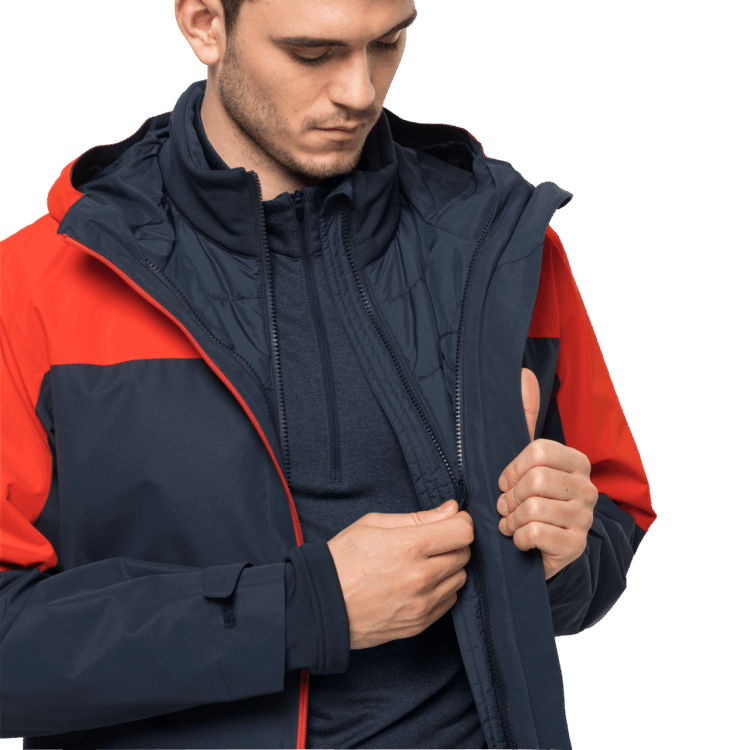 Brand Wild Brier Brand Jack Wolfskin Men's Glaabach 3In1 Jacket