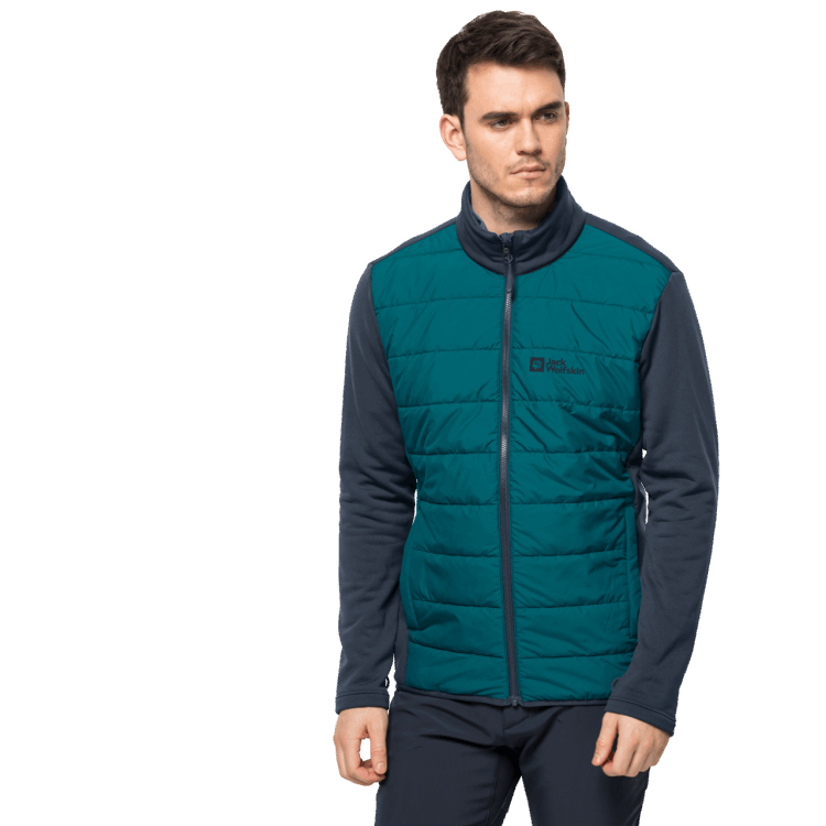 Brands Bay Blue Men's Glaabach 3In1 Jacket Brand Jack Wolfskin