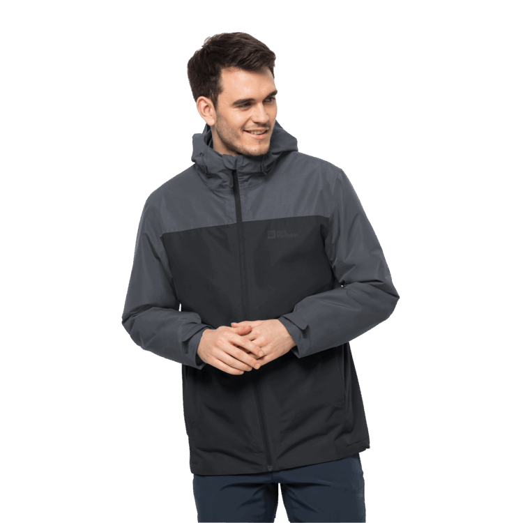 Men's Taubenberg 3In1 Jacket Brand Jack Wolfskin Phantom Original