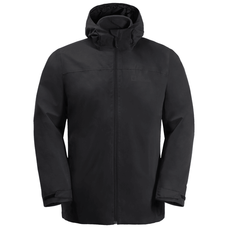 Men's Taubenberg 3In1 Jacket Brand Jack Wolfskin Hot Black