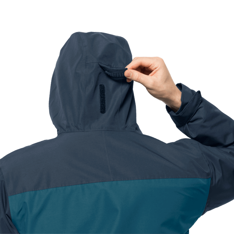 Men's Taubenberg 3In1 Jacket Blue Coral Brand Jack Wolfskin Best