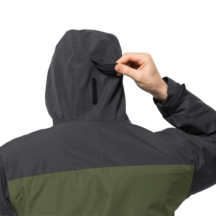 Men's Taubenberg 3In1 Jacket Greenwood New Brand Jack Wolfskin