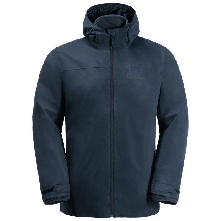 Men's Taubenberg 3In1 Jacket Collection Night Blue Brand Jack Wolfskin