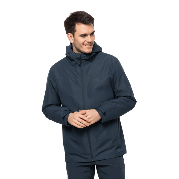 Men's Taubenberg 3In1 Jacket Collection Night Blue Brand Jack Wolfskin
