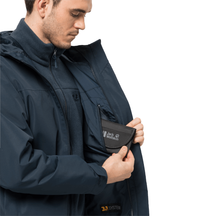 Men's Taubenberg 3In1 Jacket Collection Night Blue Brand Jack Wolfskin