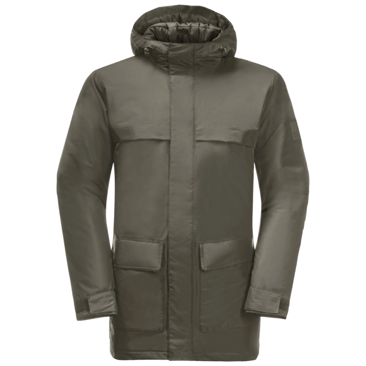 Brand Jack Wolfskin Dusty Olive Men's Winterlager Parka Origin