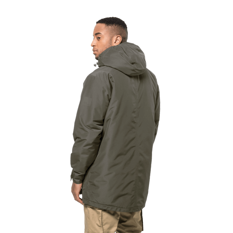 Brand Jack Wolfskin Dusty Olive Men's Winterlager Parka Origin