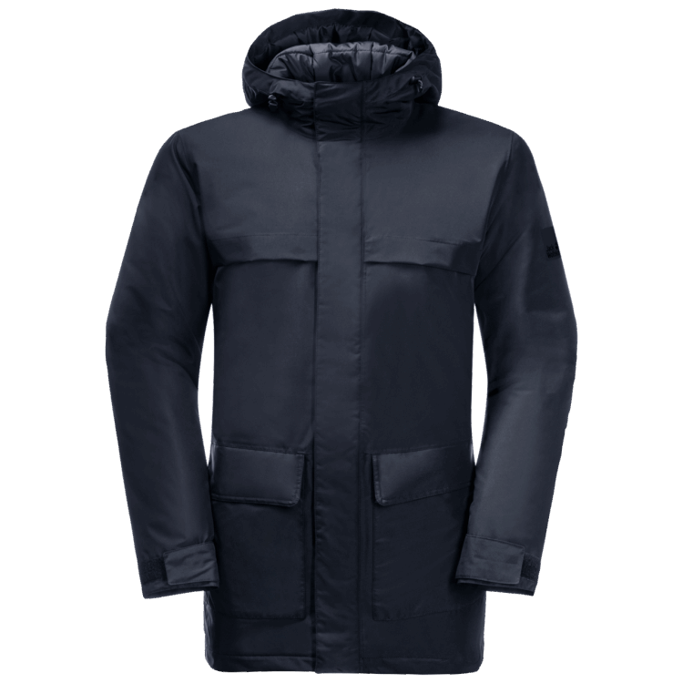 Brand Jack Wolfskin Origins Men's Winterlager Parka Night Blue