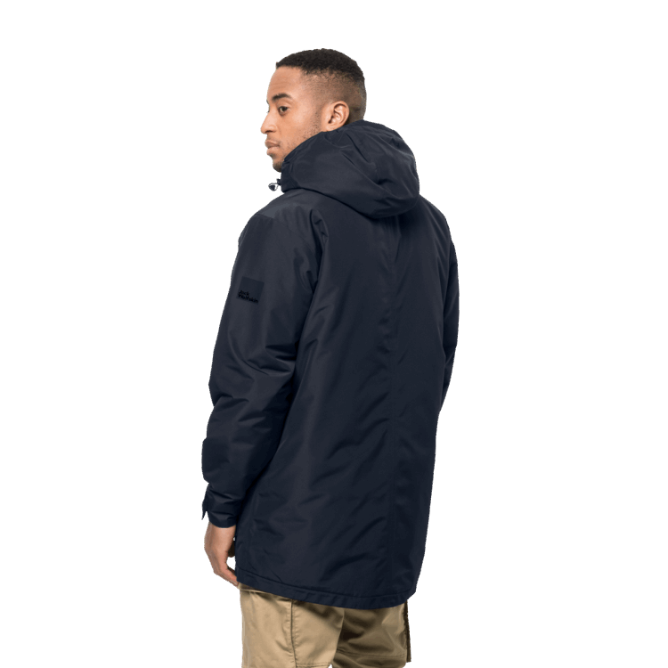 Brand Jack Wolfskin Origins Men's Winterlager Parka Night Blue