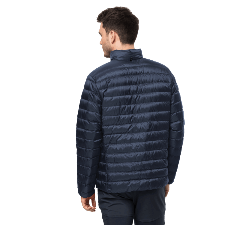 Brand Jack Wolfskin Men's Pack & Go Down Jacket Night Blue Brands