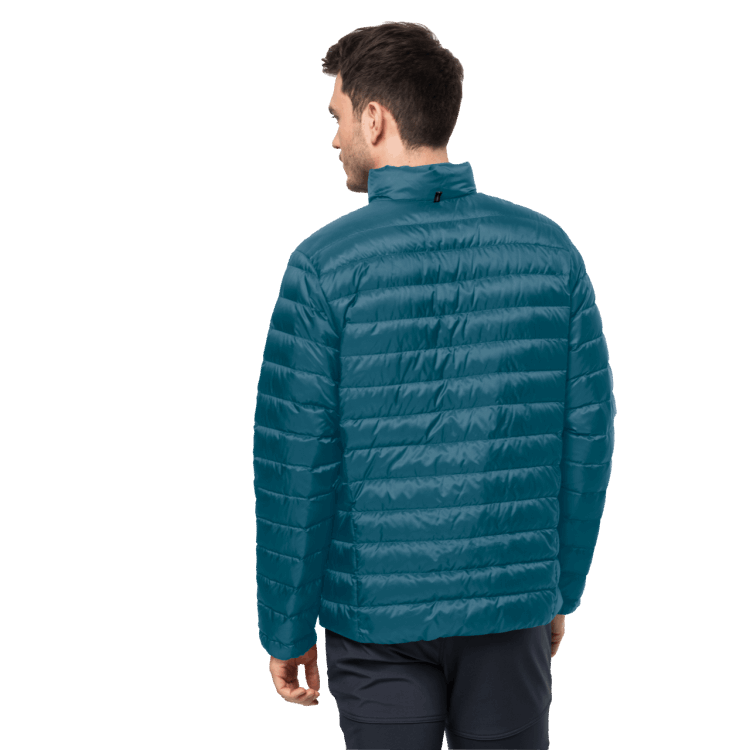 Blue Coral Brand Jack Wolfskin Hot Men's Pack & Go Down Jacket