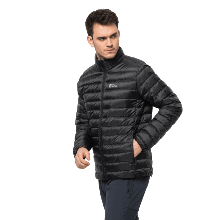 Black Brand Jack Wolfskin Men's Pack & Go Down Jacket Best