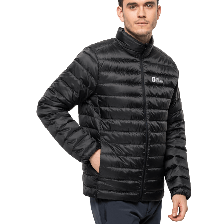 Black Brand Jack Wolfskin Men's Pack & Go Down Jacket Best