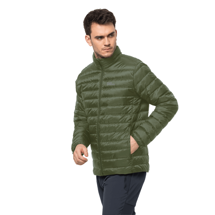 Greenwood New Brand Jack Wolfskin Men's Pack & Go Down Jacket