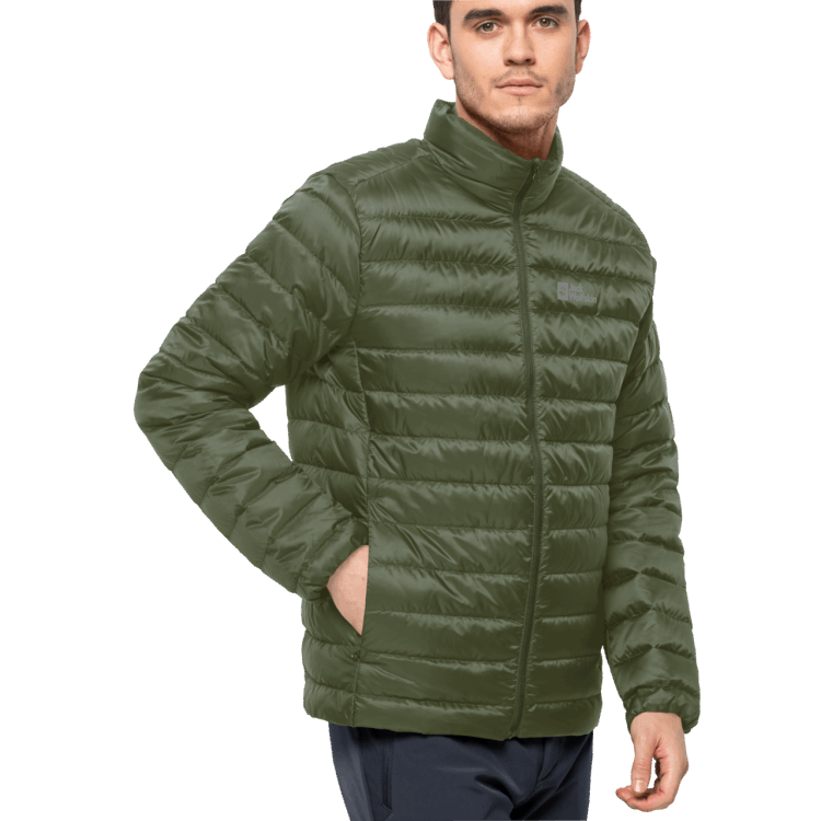 Greenwood New Brand Jack Wolfskin Men's Pack & Go Down Jacket