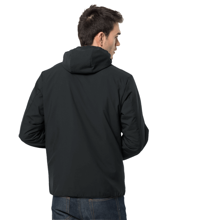 Origin Men's JWP Atmos Jacket Brand Jack Wolfskin Black