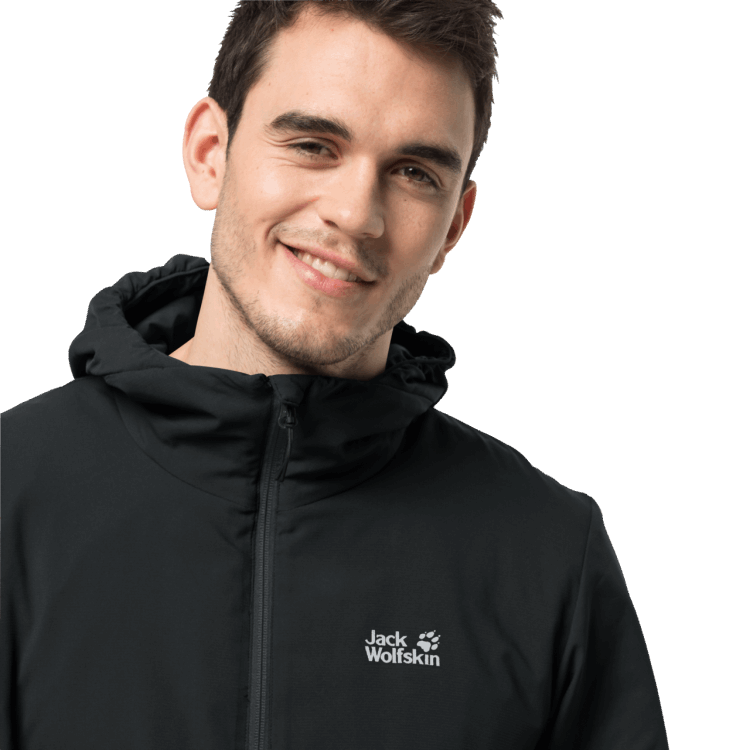 Origin Men's JWP Atmos Jacket Brand Jack Wolfskin Black