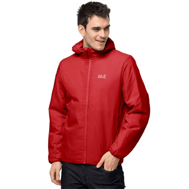 Brand Brand Jack Wolfskin Adrenaline Red Men's Jwp Atmos Jacket
