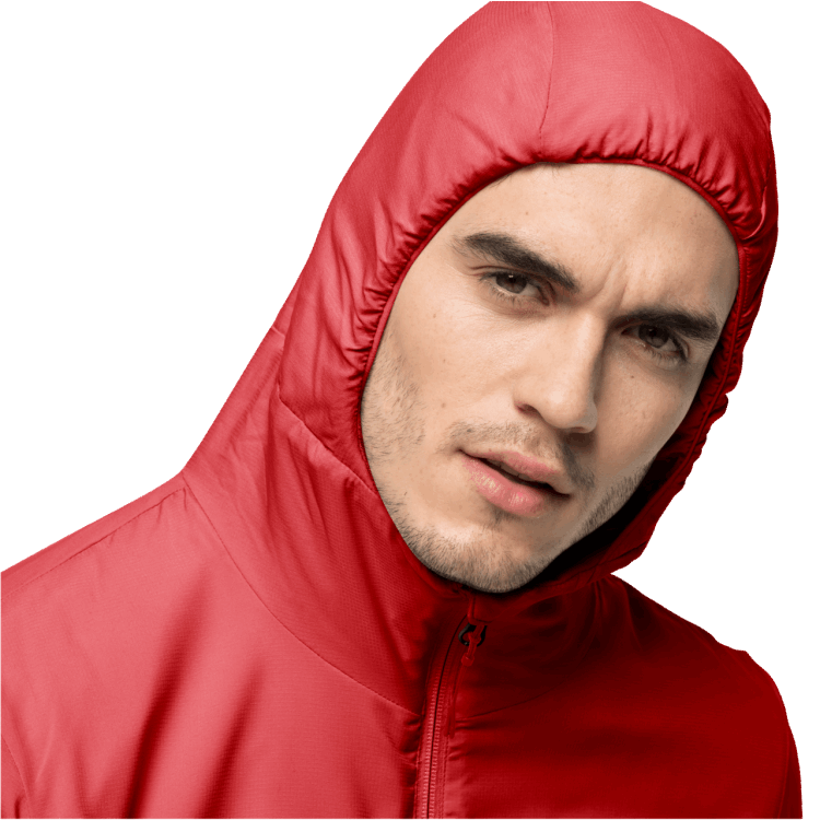 Brand Brand Jack Wolfskin Adrenaline Red Men's Jwp Atmos Jacket