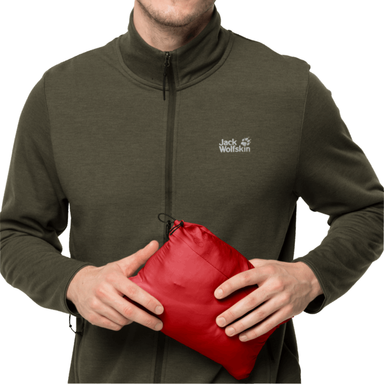 Brand Brand Jack Wolfskin Adrenaline Red Men's Jwp Atmos Jacket