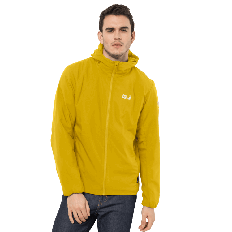 Brands Brand Jack Wolfskin Men's JWP Atmos Jacket Lemon Curry