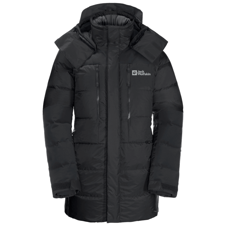 Hot Black Men's 1995 Series Cook Jacket Brand Jack Wolfskin