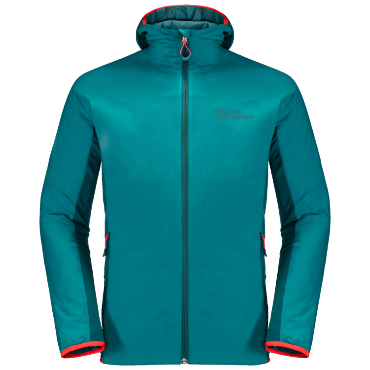 Men's Alpspitze Insulated Hoody Brand Jack Wolfskin New Bay Blue