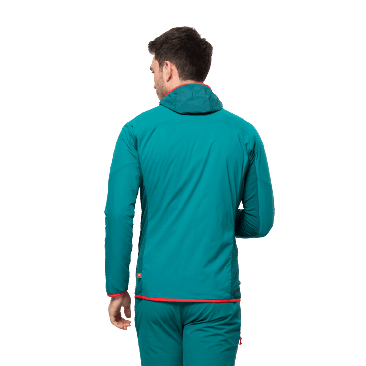 Men's Alpspitze Insulated Hoody Brand Jack Wolfskin New Bay Blue