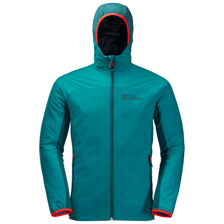 Men's Alpspitze Insulated Hoody Brand Jack Wolfskin New Bay Blue