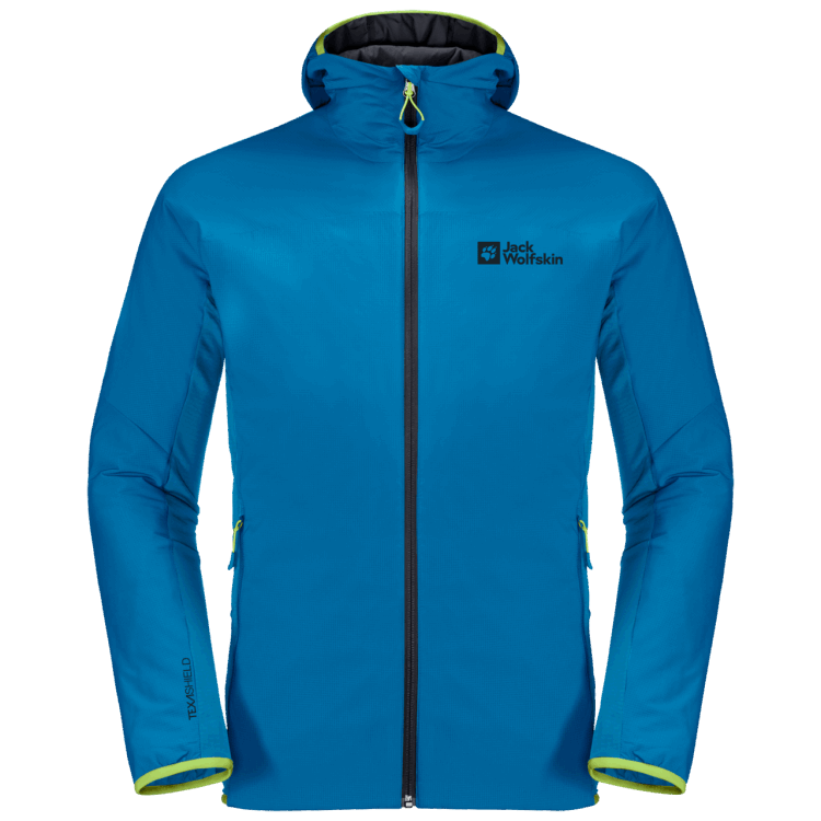 Men's Alpspitze Insulated Hoody Blue Pacific Brand Jack Wolfskin Fashion