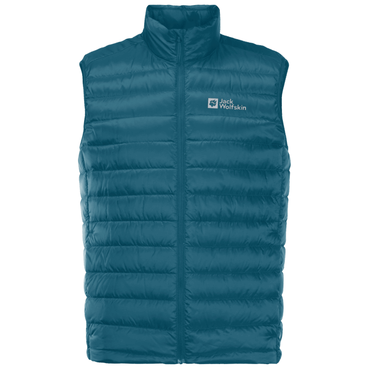 Brand Jack Wolfskin Blue Coral Men's Pack & Go Down Vest Brand