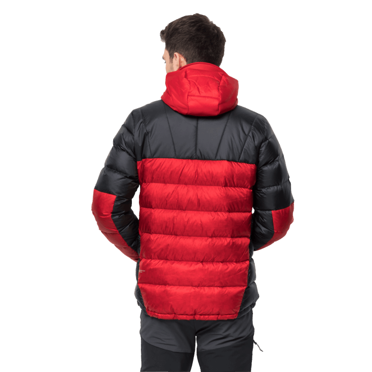 Brand Jack Wolfskin Men's Nebelhorn Down Hoody Adrenaline Red