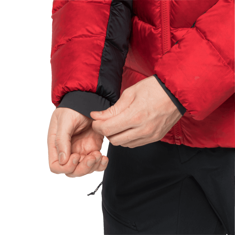 Brand Jack Wolfskin Men's Nebelhorn Down Hoody Adrenaline Red