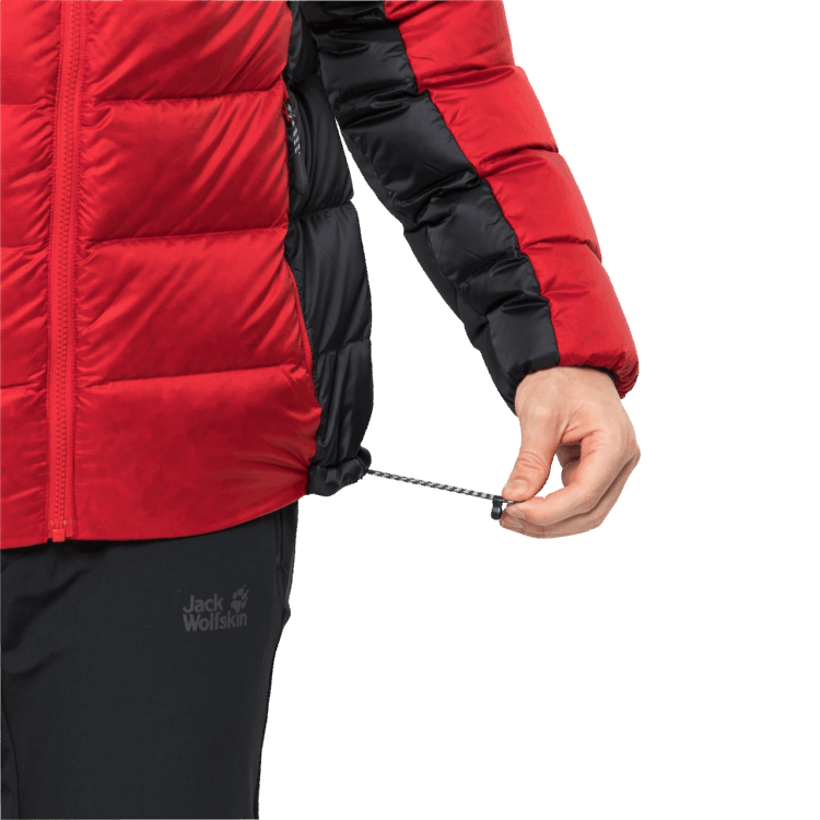 Brand Jack Wolfskin Men's Nebelhorn Down Hoody Adrenaline Red