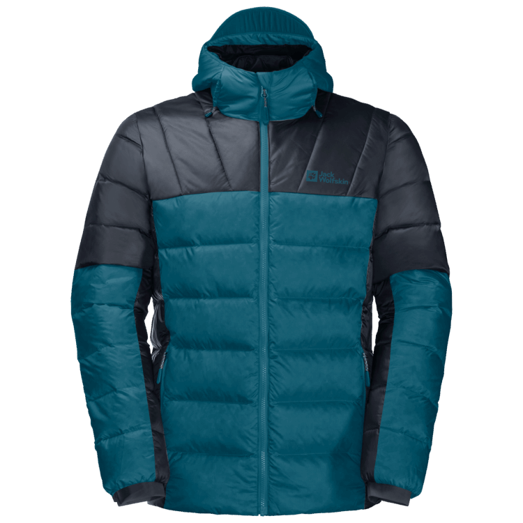 Brand Jack Wolfskin Original Blue Coral Men's Nebelhorn Down Hoody