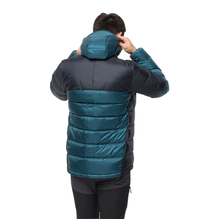 Brand Jack Wolfskin Original Blue Coral Men's Nebelhorn Down Hoody