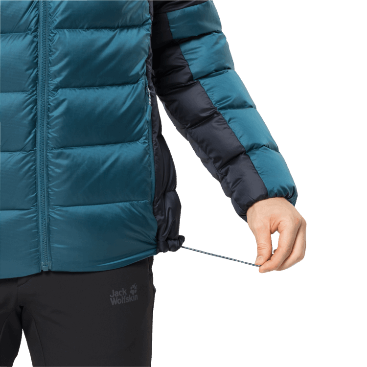 Brand Jack Wolfskin Original Blue Coral Men's Nebelhorn Down Hoody