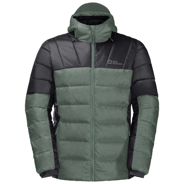 Brand Jack Wolfskin Men's Nebelhorn Down Hoody Hedge Green Hot