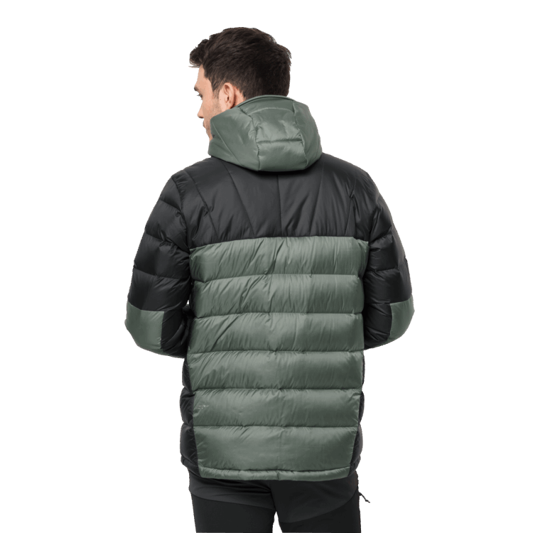 Brand Jack Wolfskin Men's Nebelhorn Down Hoody Hedge Green Hot