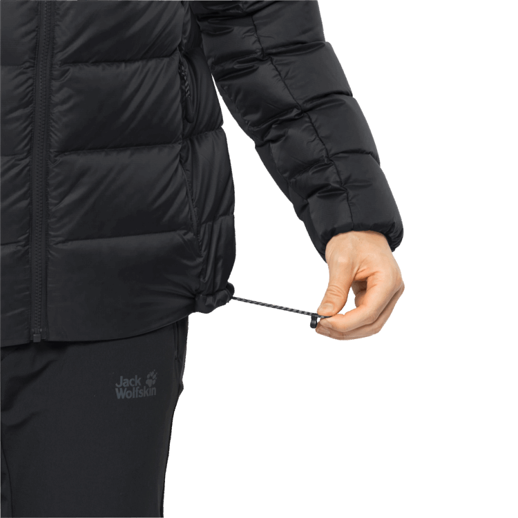 Brand Jack Wolfskin Men's Nebelhorn Down Hoody Best Black