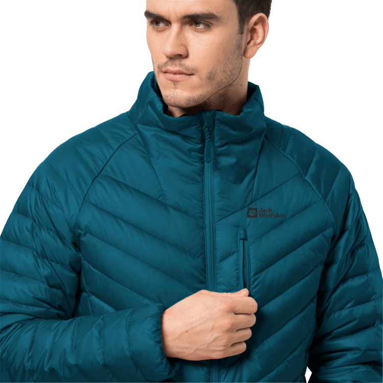 Blue Coral Collection Brand Jack Wolfskin Men's Passamani Down Jacket