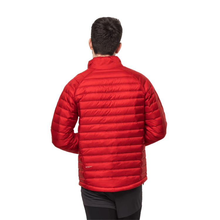 Adrenaline Red Collections Men's Passamani Down Jacket Brand Jack Wolfskin