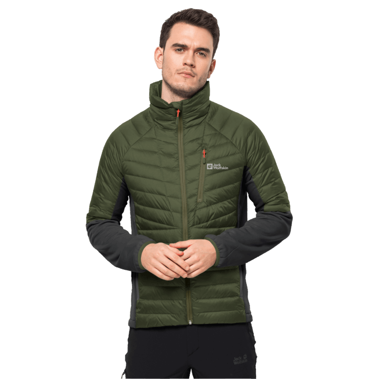Brand Men's Nebelhorn Down Hybrid Brand Jack Wolfskin Greenwood
