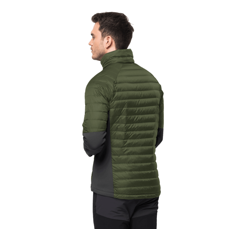 Brand Men's Nebelhorn Down Hybrid Brand Jack Wolfskin Greenwood