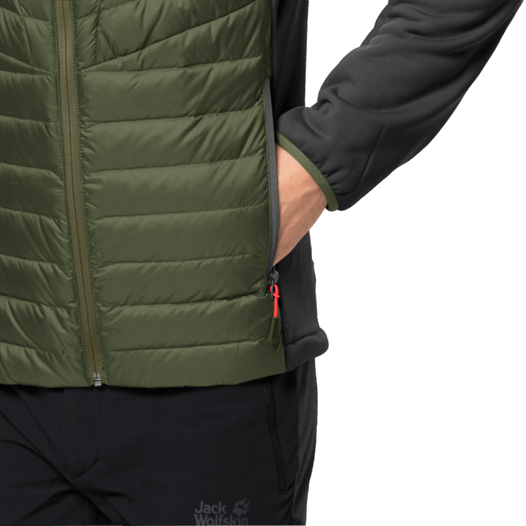 Brand Men's Nebelhorn Down Hybrid Brand Jack Wolfskin Greenwood
