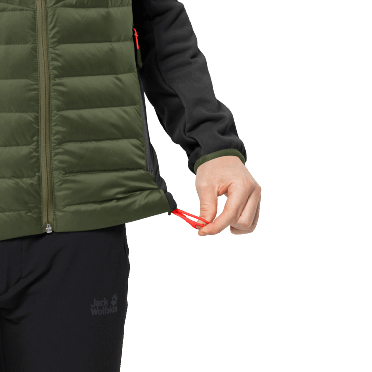 Brand Men's Nebelhorn Down Hybrid Brand Jack Wolfskin Greenwood
