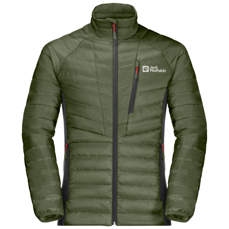 Brands Men's Routeburn Pro Insulated Jacket Greenwood Brand Jack Wolfskin