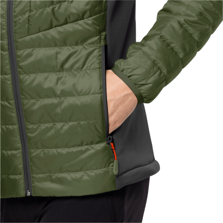 Brands Men's Routeburn Pro Insulated Jacket Greenwood Brand Jack Wolfskin